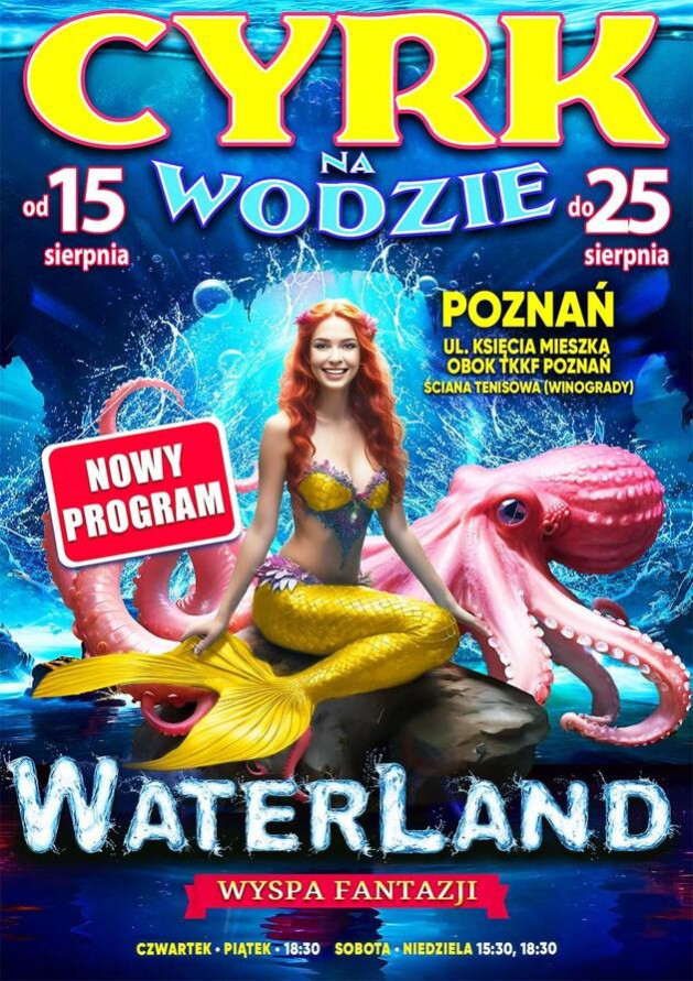 Cyrk na wodzie WATERLAND