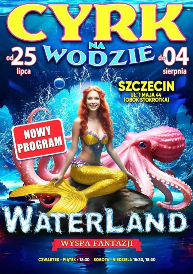 Cyrk na wodzie WATERLAND