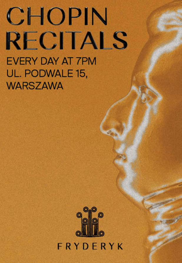 Koncerty Chopinowskie w Sala Koncertowa Fryderyk