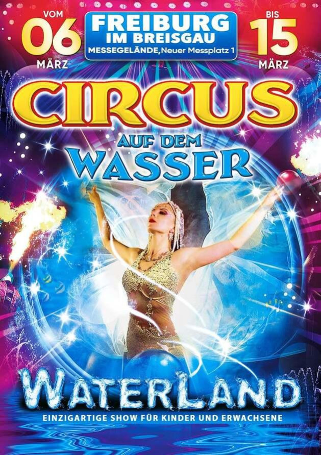 Circus auf dem Wasser WATERLAND