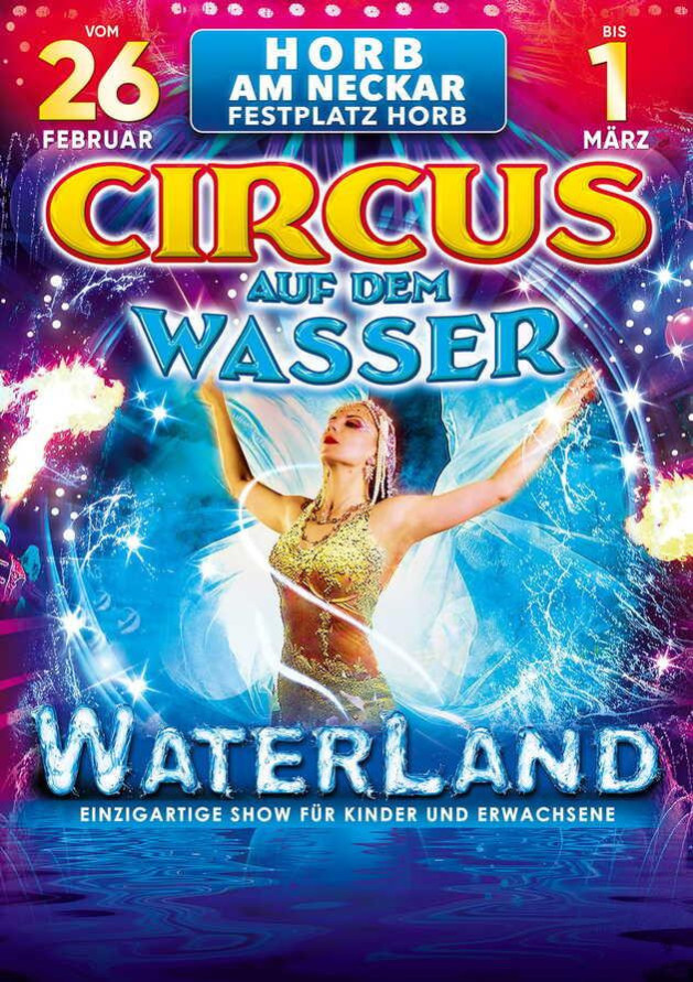 Circus auf dem Wasser WATERLAND