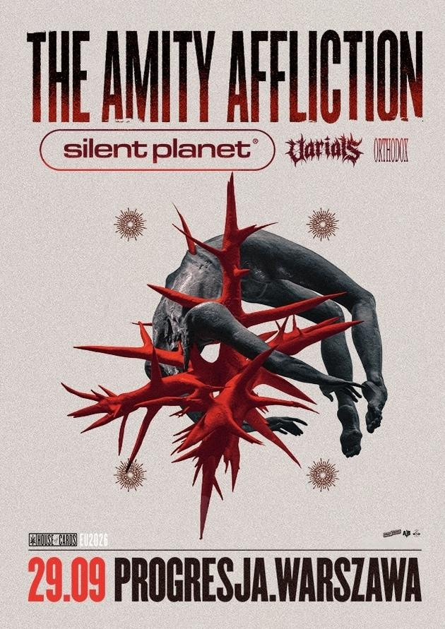 THE AMITY AFFLICTION + Silent Planet, Varials, Orthodox