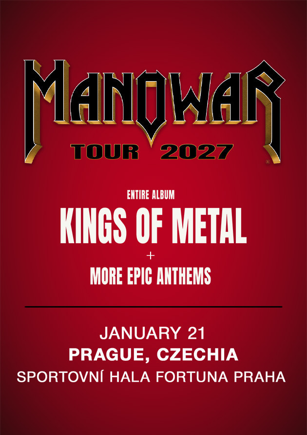 Manowar Kings of Metal (Prague)