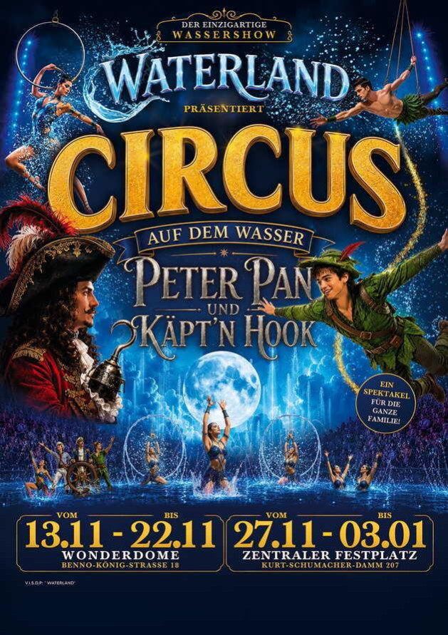 Circus auf dem Wasser Peter Pan und Käpt’n Hook (Berlin)