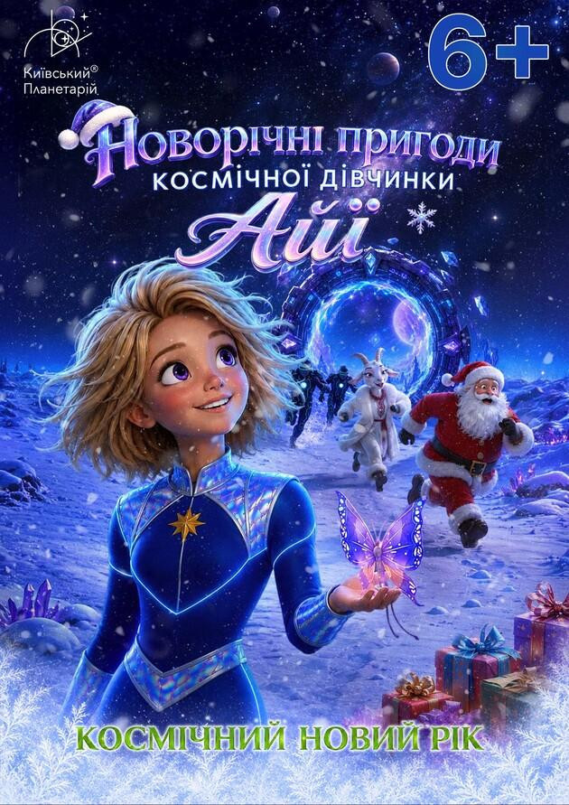 Космічний Новий рік. Новорічні пригоди космічної дівчинки Айї