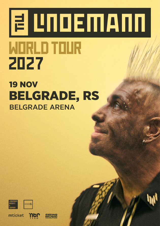 TILL LINDEMANN “WORLD TOUR 2027” Белград