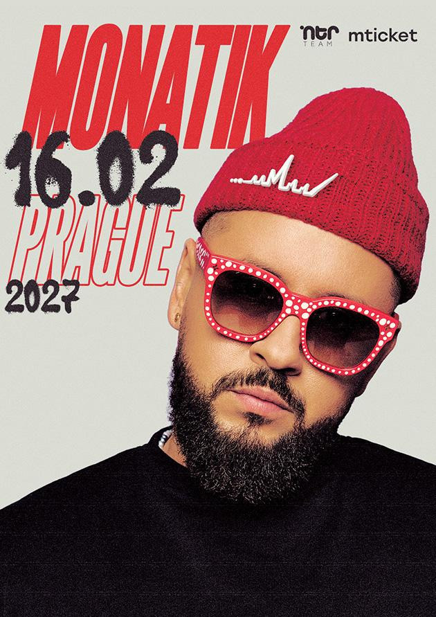 Monatik Europe Tour 2027. Prague