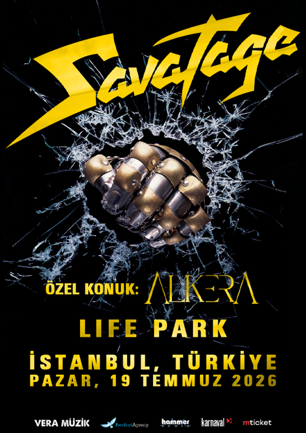 %100 Metal Sunar: Savatage, Alker (Istanbul)