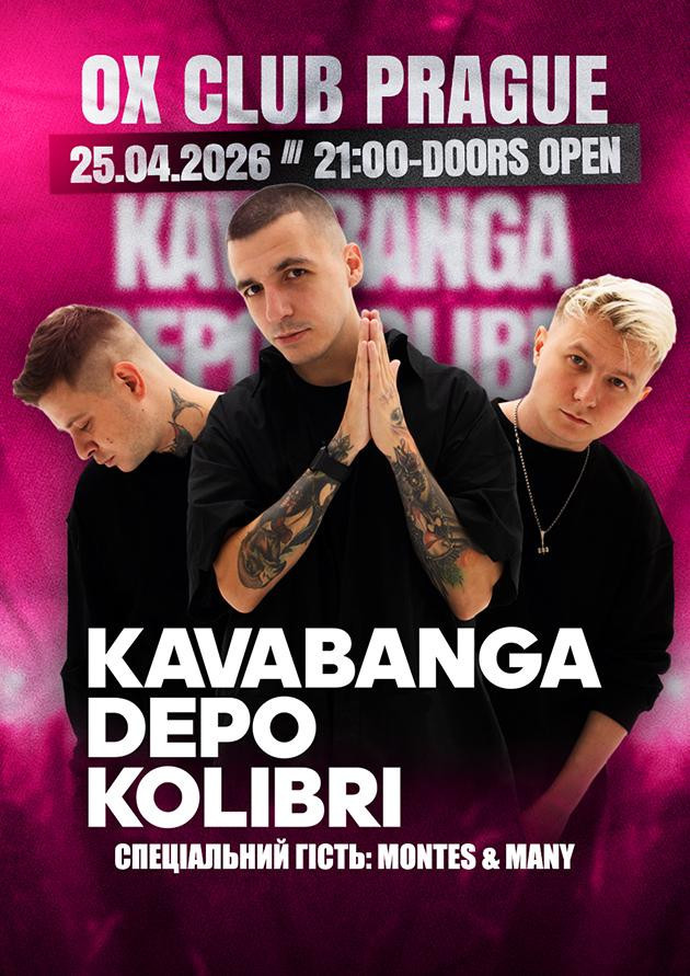 KAVABANGA DEPO KOLIBRI. Prague