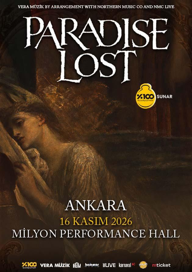 %100 Metal Sunar: Paradise Lost | Ankara