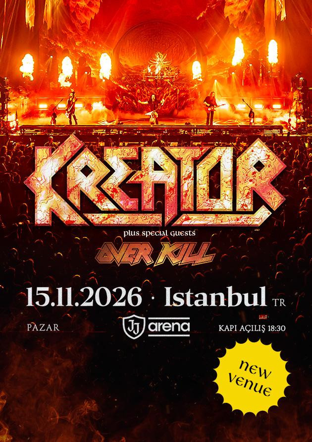 KREATOR with special guests OVERKILL