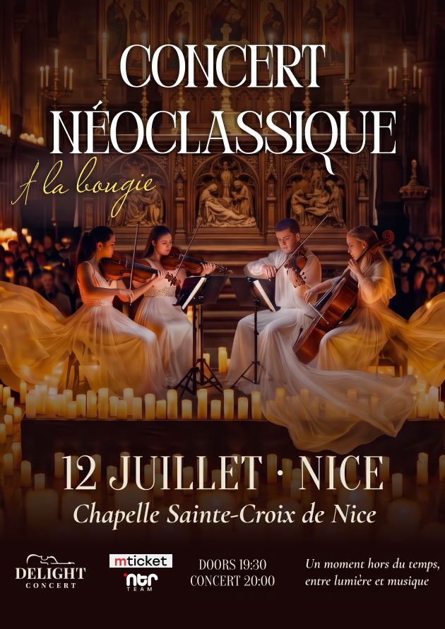 Concert Néoclassique à la bougie - Delight concert (Nice)