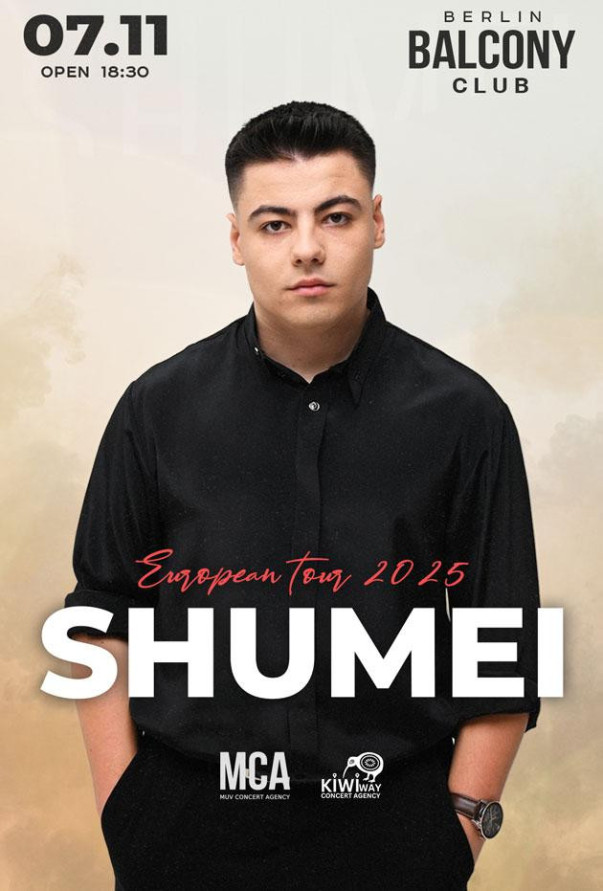 SHUMEI Європейський тур 2025